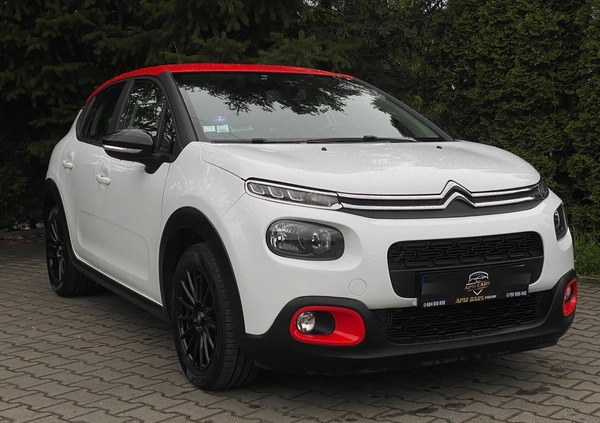 Citroen C3 cena 46900 przebieg: 88000, rok produkcji 2017 z Więcbork małe 352